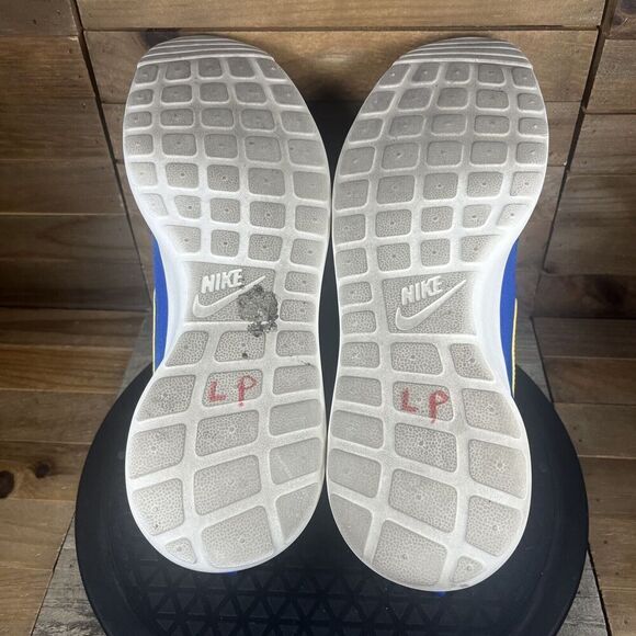 Nike Roshe Women’s Sz US 10.5 Retro Blue Yellow 820200-471 Athletic Lace Up - Picture 9 of 10